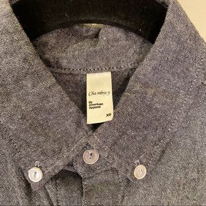 Short Sleeve Chambray Shirt